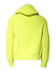 Dolce & Gabbana Green 69 Knit Hooded Men Pullover Sweater