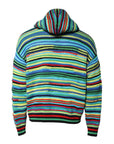 Dolce & Gabbana Multicolor Cotton Hooded Pullover Sweater
