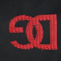 Dolce & Gabbana Black Nylon DGLogo Knit Men Pullover Sweater