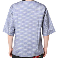 Dolce & Gabbana Light Blue Graphic Print Short Sleeve T-shirt