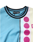 Dolce & Gabbana Multicolor Printed Logo Short Sleeve T-shirt