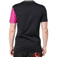 Dolce & Gabbana Multicolor Printed Logo Short Sleeve T-shirt