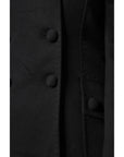 Dolce & Gabbana Black Wool Sartoria Italiano Blazer Jacket