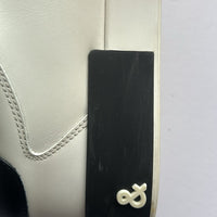 Dolce & Gabbana White Leather Logo Portofino Sneakers Shoes