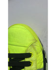 Dolce & Gabbana Neon Green Logo Tape Low Top Sneakers Shoes