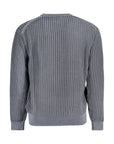 Hugo Boss Blue Cotton Men Sweater