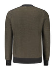 Hugo Boss Black Cotton Men Sweater