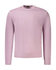 Hugo Boss Purple Wool Men Sweater