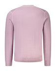 Hugo Boss Purple Wool Men Sweater