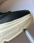 Dolce & Gabbana Black White Daymaster Low Top Sneakers Shoes