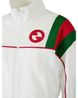 Gucci White Polyester Logo Sweatshirt