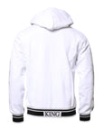 Dolce & Gabbana White Cotton Logo Hooded Sweatshirt Sweater