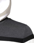 Dolce & Gabbana Multicolor Logo Pullover Hooded Sweater
