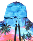 Dolce & Gabbana Multicolor Print Hooded Sweatshirt Sweater