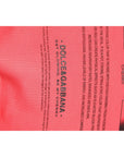 Dolce & Gabbana Red Logo Printed Hooded Sweatshirt Sweater