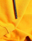 Dolce & Gabbana Yellow Full Zip Hooded Sweatshirt Sweater