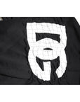 Dolce & Gabbana Black Logo Print Hooded Sweatshirt Sweater