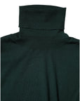 Dolce & Gabbana Green Cashmere Knitted Men Pullover Sweater