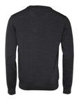 Dolce & Gabbana Gray Wool Logo Knitted Men Pullover Sweater