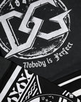Dolce & Gabbana Black Cotton Logo Printed Pullover Sweater