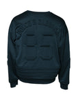 Dolce & Gabbana Dark Green Embossed Logo Pullover Sweater