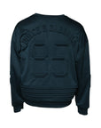 Dolce & Gabbana Dark Green Embossed Logo Pullover Sweater