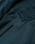 Dolce & Gabbana Dark Green Embossed Logo Pullover Sweater