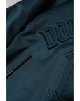 Dolce & Gabbana Dark Green Embossed Logo Pullover Sweater