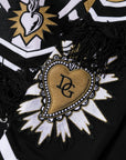 Dolce & Gabbana Multicolor Cotton Crew Neck Pullover Sweater