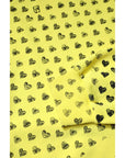 Dolce & Gabbana Yellow Heart Crew Neck Men Pullover Sweater