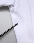 Dolce & Gabbana White Logo Cotton Crew Neck Pullover Sweater