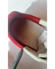 Dolce & Gabbana White Red Logo Portofino Sneakers Shoes
