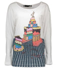 Love Moschino White Cotton Women Top