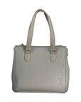 Valentino Bags Gray Polyethylene Handbag