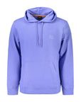 Hugo Boss Blue Cotton Men Sweater