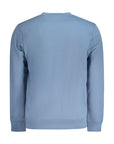 Hugo Boss Light Blue Cotton Men Sweater