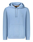 Hugo Boss Light Blue Cotton Men Sweater