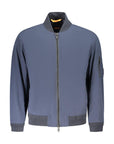 Hugo Boss Blue Polyamide Men Jacket