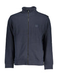 Hugo Boss Blue Cotton Sweater