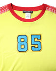 Dolce & Gabbana Green Cotton 85 Patch Crew Neck T-shirt