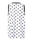 Dolce & Gabbana White Polyester Sleeveless DG Logo T-shirt