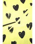 Dolce & Gabbana Yellow Cotton Sleeveless DG Heart T-shirt