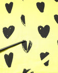 Dolce & Gabbana Yellow Cotton Sleeveless DG Heart T-shirt