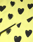 Dolce & Gabbana Yellow Cotton Sleeveless DG Heart T-shirt