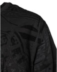 Dolce & Gabbana Black Cotton Bandana Logo Crew Neck T-shirt