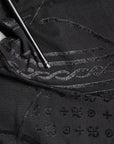 Dolce & Gabbana Black Cotton Bandana Logo Crew Neck T-shirt