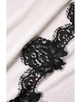 Dolce & Gabbana White Cashmere Floral Lace Detailing Tank Top
