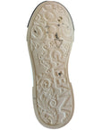 Dolce & Gabbana White Leather Logo Portofino Sneakers Shoes