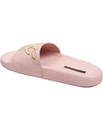 Dolce & Gabbana Pink Leather Sandal