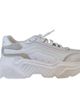 Dolce & Gabbana White Daymaster Low Top Mens Sneakers Shoes